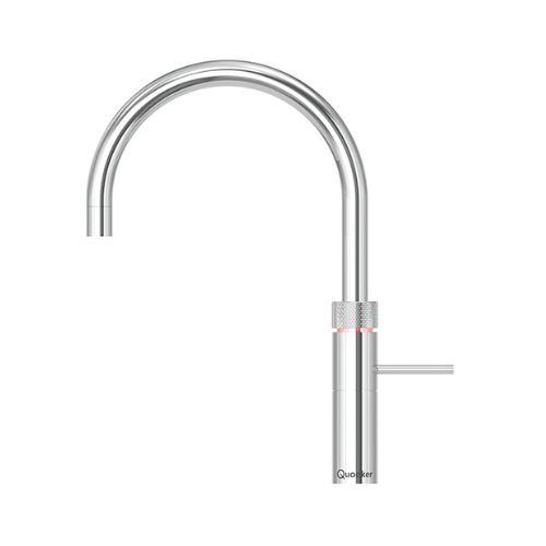 Quooker Fusion Round all-in-one boiling water tap in chrome