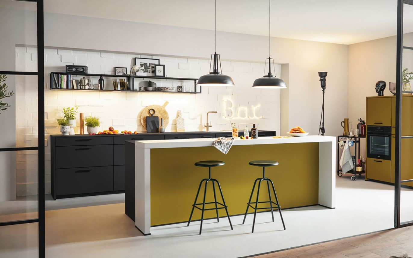 Schüller Fino Matt kitchen - super-matt UV lacquer, anti-fingerprint