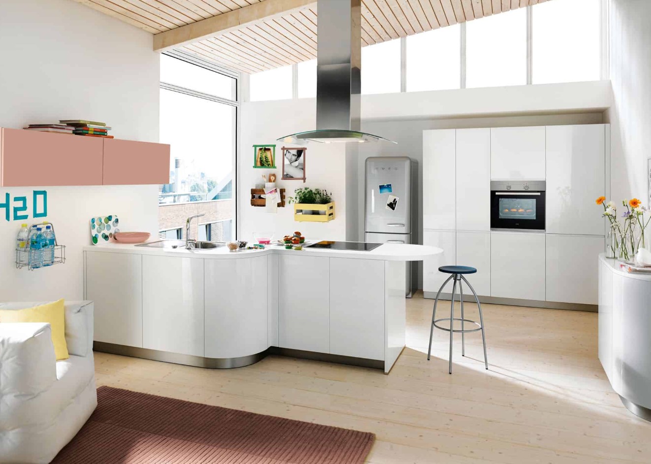 Schüller Gala kitchen - high-gloss lacquer
